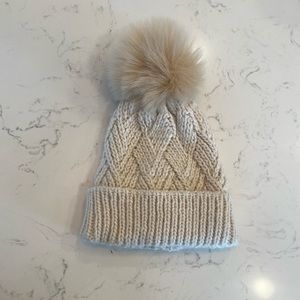Warm winter beanie wool inside.